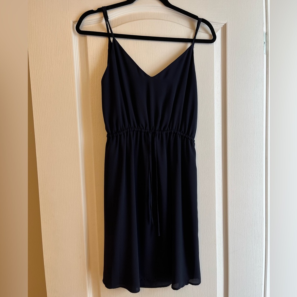 Babaton Navy Mini Dress - Picture 1 of 4